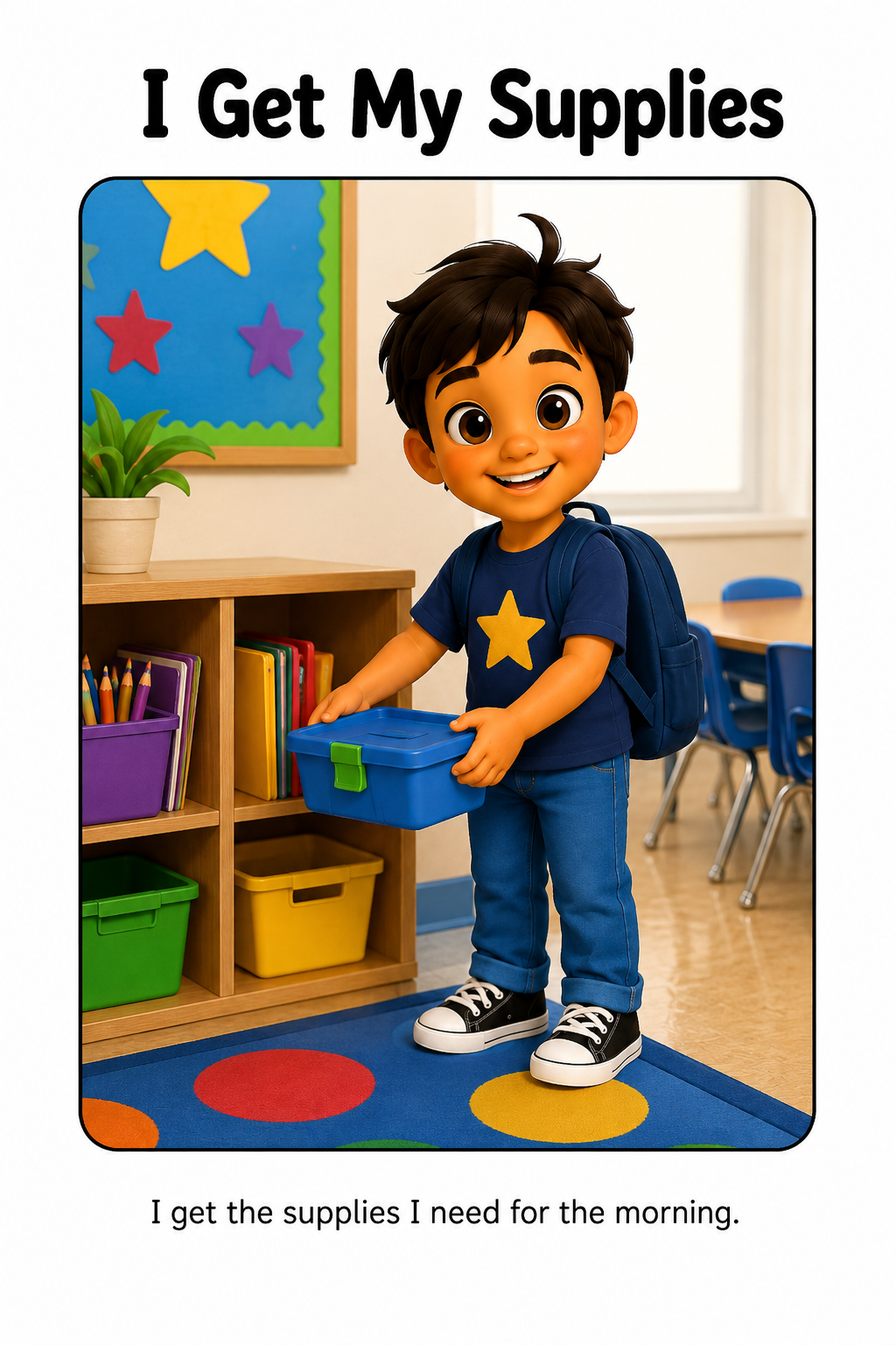 School Morning Routine Social Story for Autism | Speech Fuel