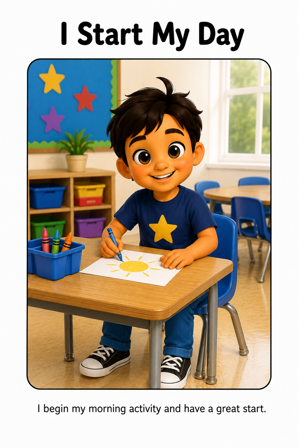 School Morning Routine Social Story for Autism | Speech Fuel