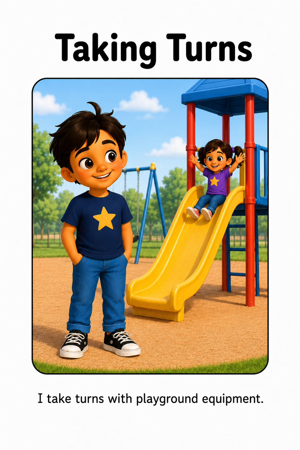Recess Routine Social Story for Autism | Speech Fuel