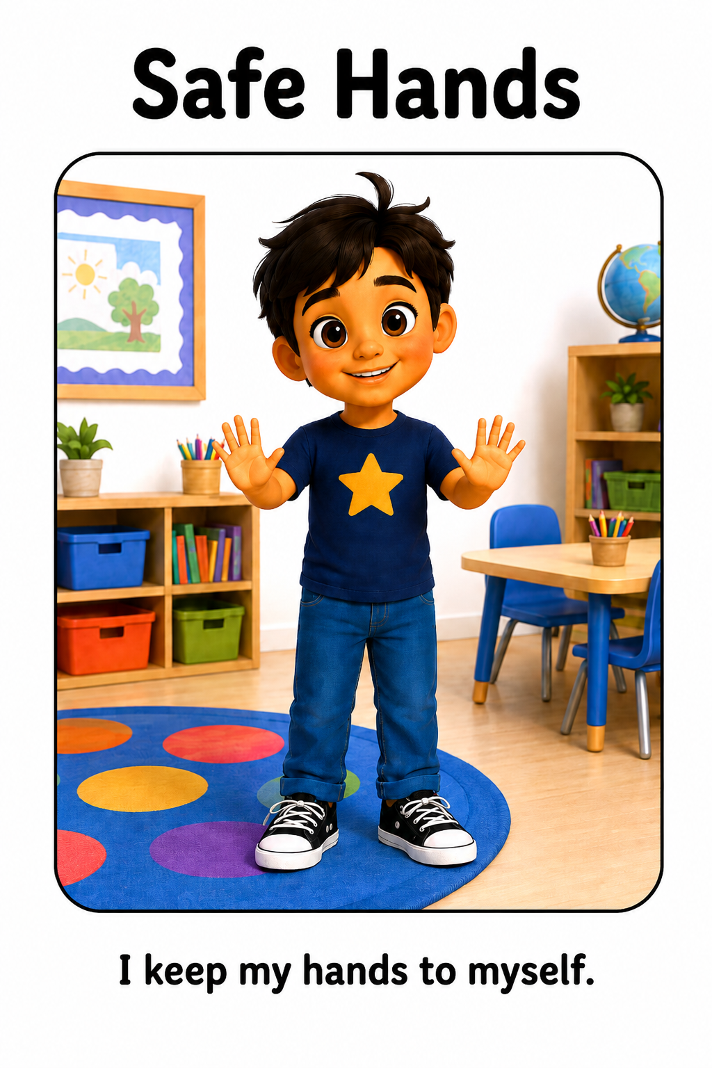 I Have a Safe Body Social Story for Autism | Speech Fuel