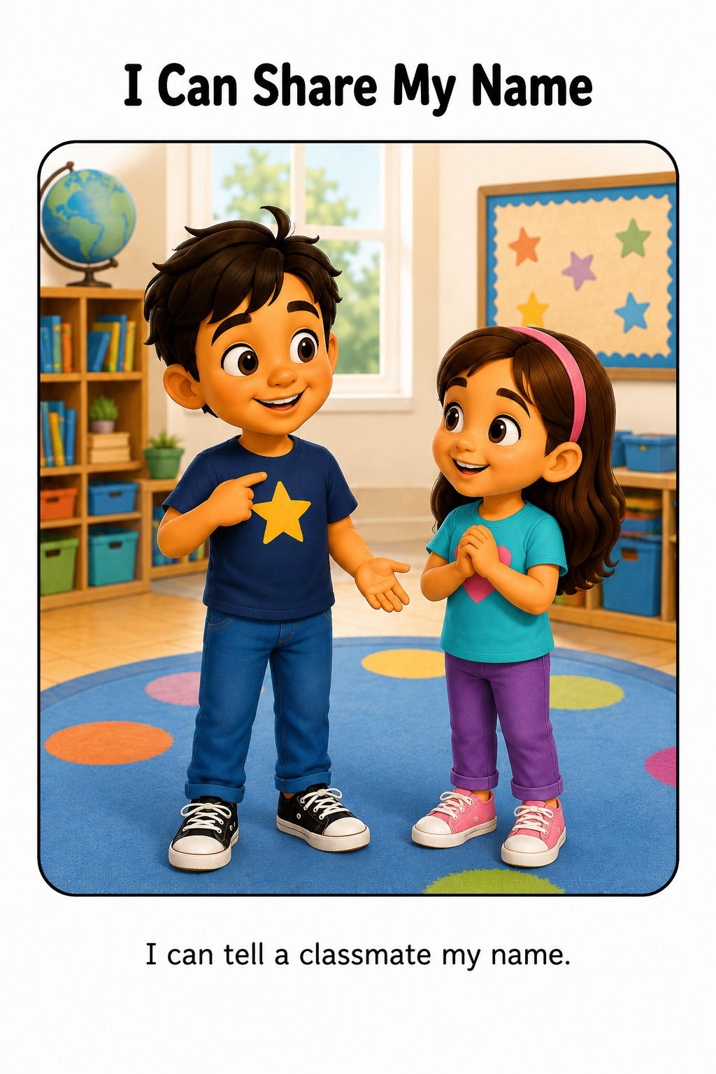 Meeting My New Classmates Social Story for Autism | Speech Fuel