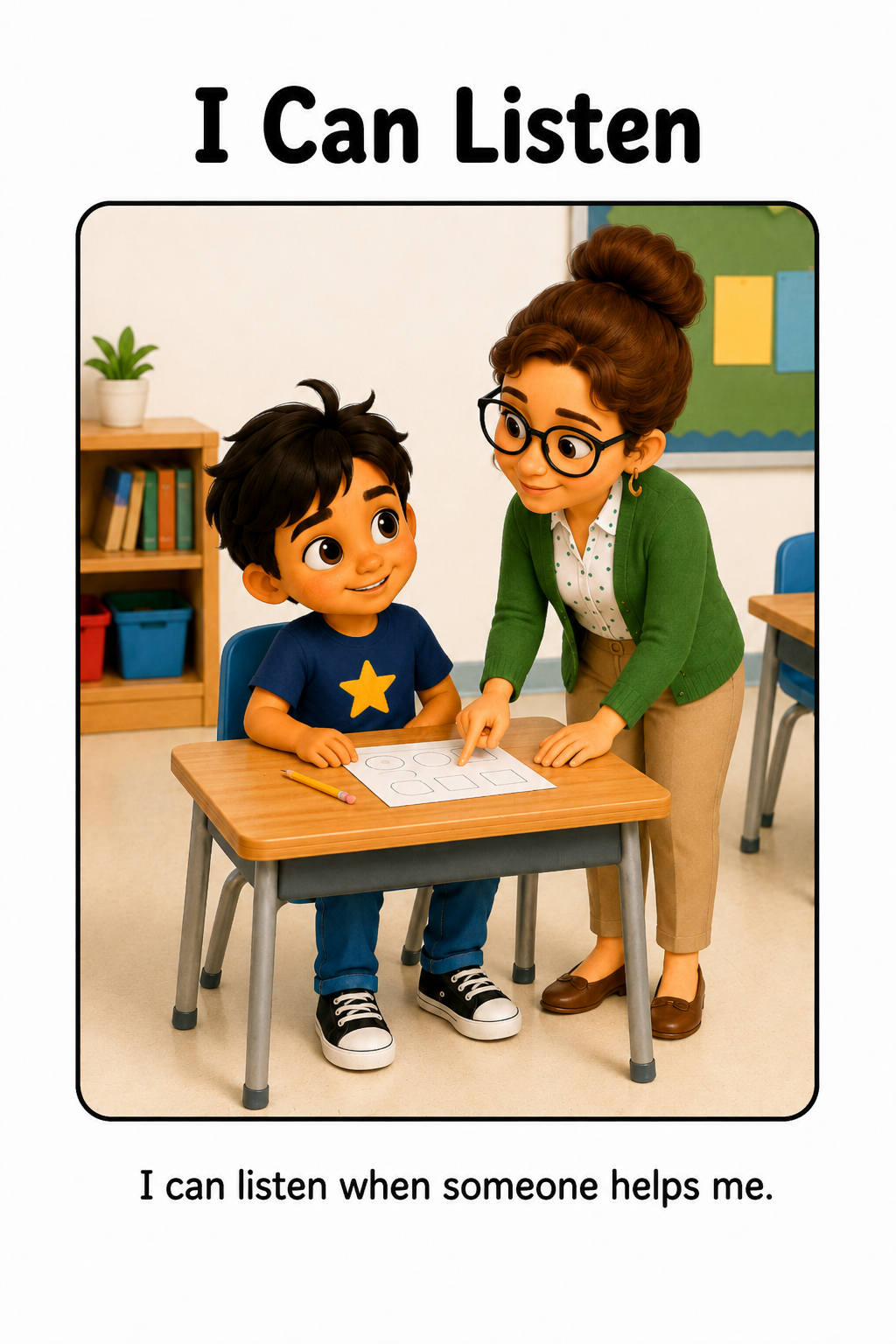 When I Need Help Social Story Autism Asking For Help Classroom Behavior Visual Supports AAC Communication Social Skills