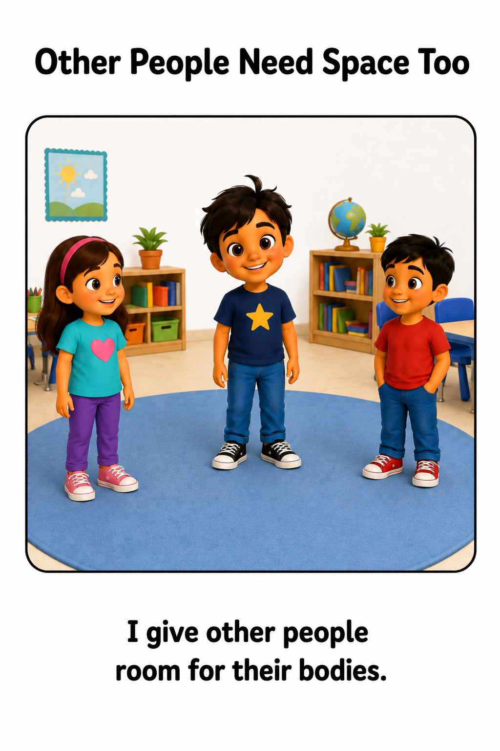 Respecting Personal Space Social Story for Autism | Speech Fuel