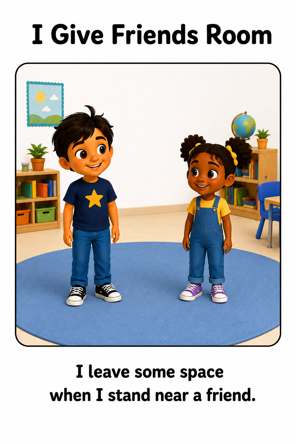 Respecting Personal Space Social Story for Autism | Speech Fuel