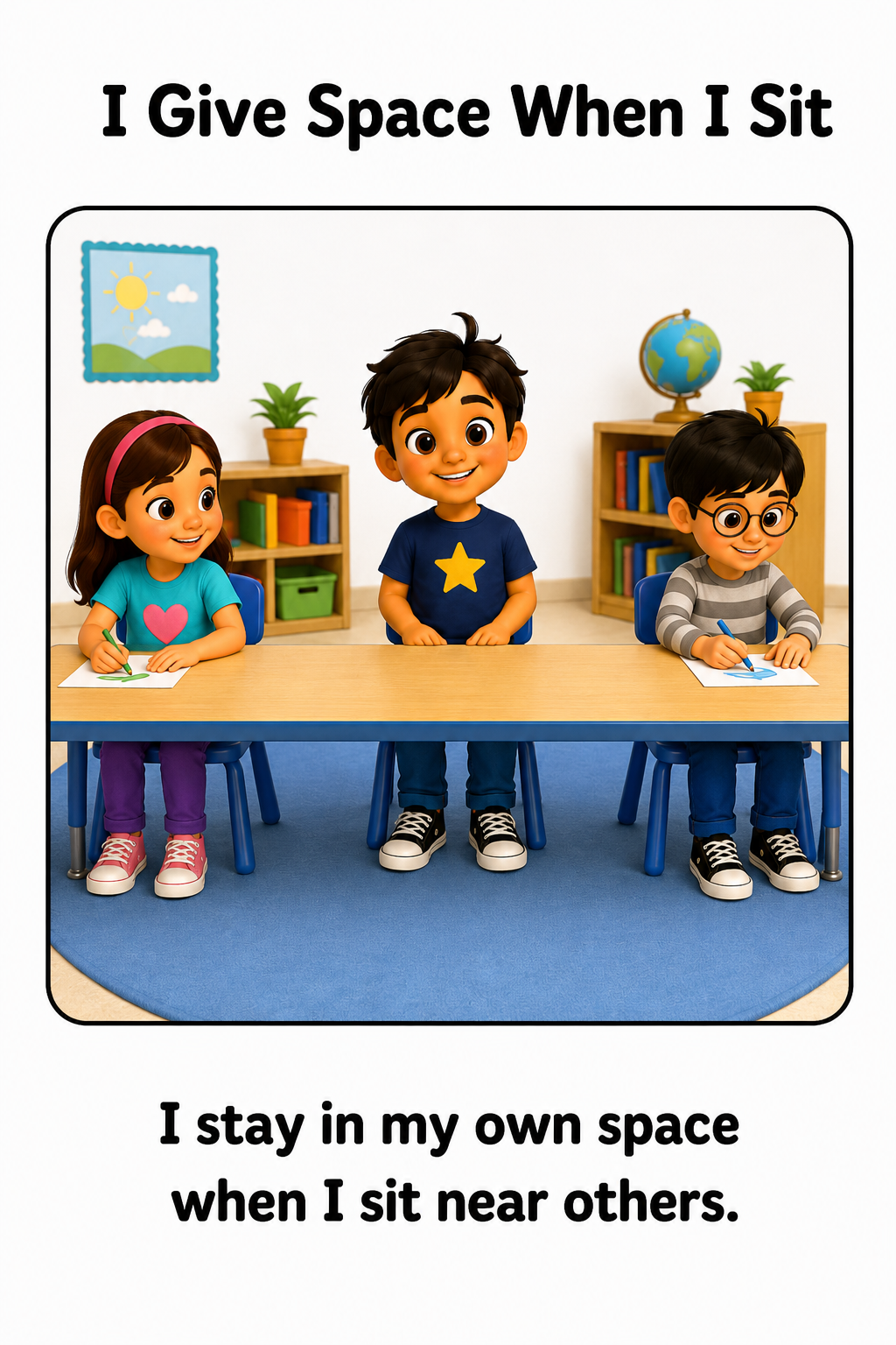 Respecting Personal Space Social Story for Autism | Speech Fuel