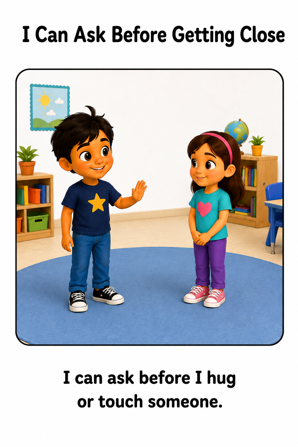 Respecting Personal Space Social Story for Autism | Speech Fuel