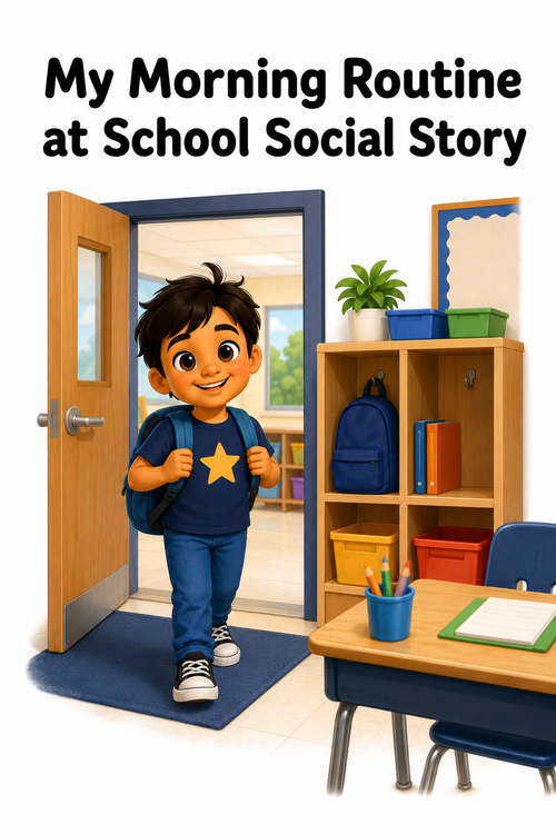 Back to School Social Story Bundle for Autism | Speech Fuel