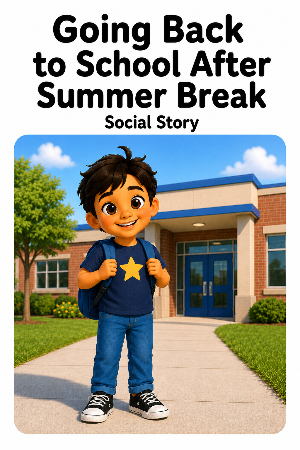Back to School Social Story Bundle for Autism | Speech Fuel