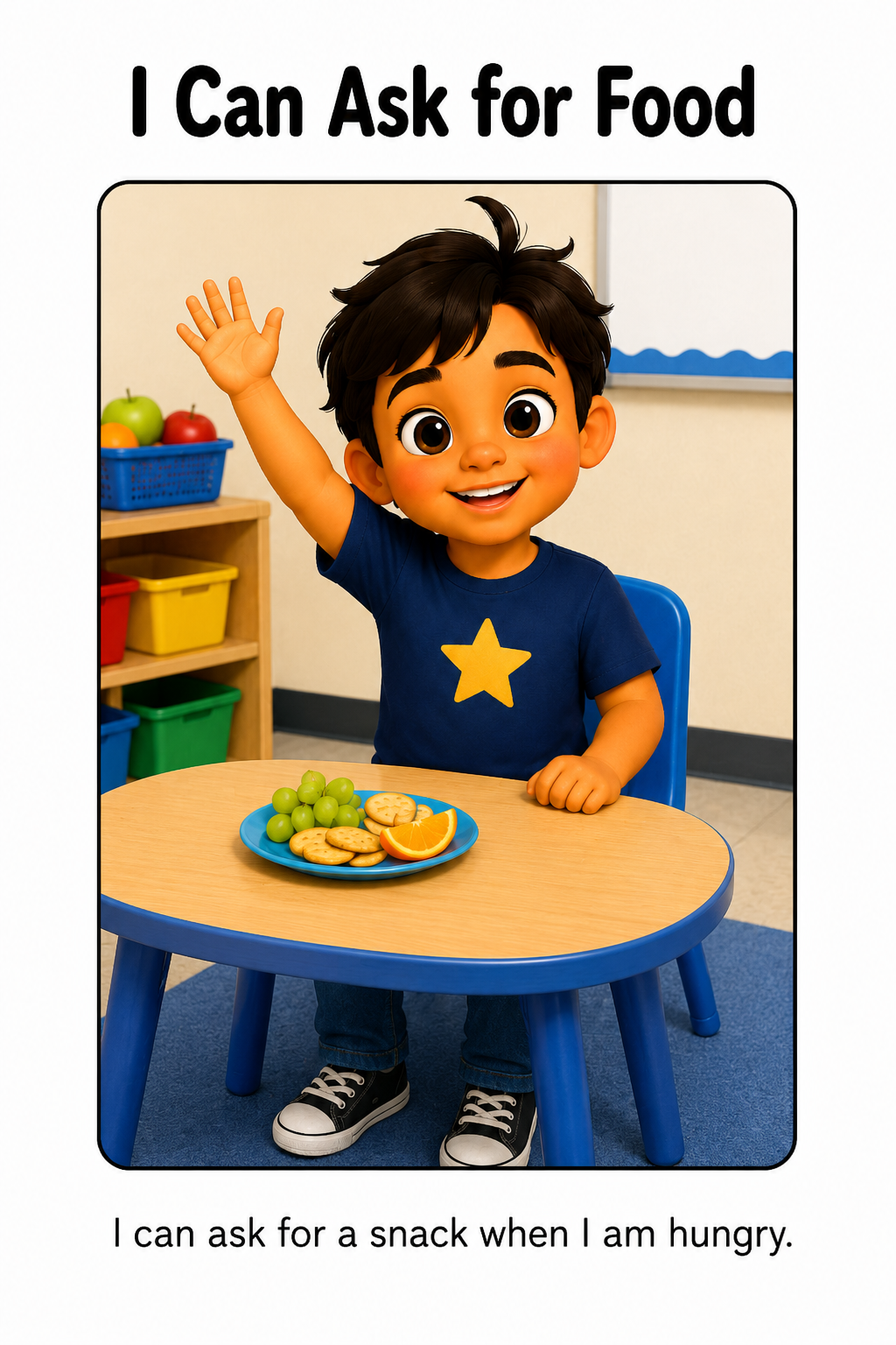 I Only Eat Food Social Story for Autism Pica| Speech Fuel