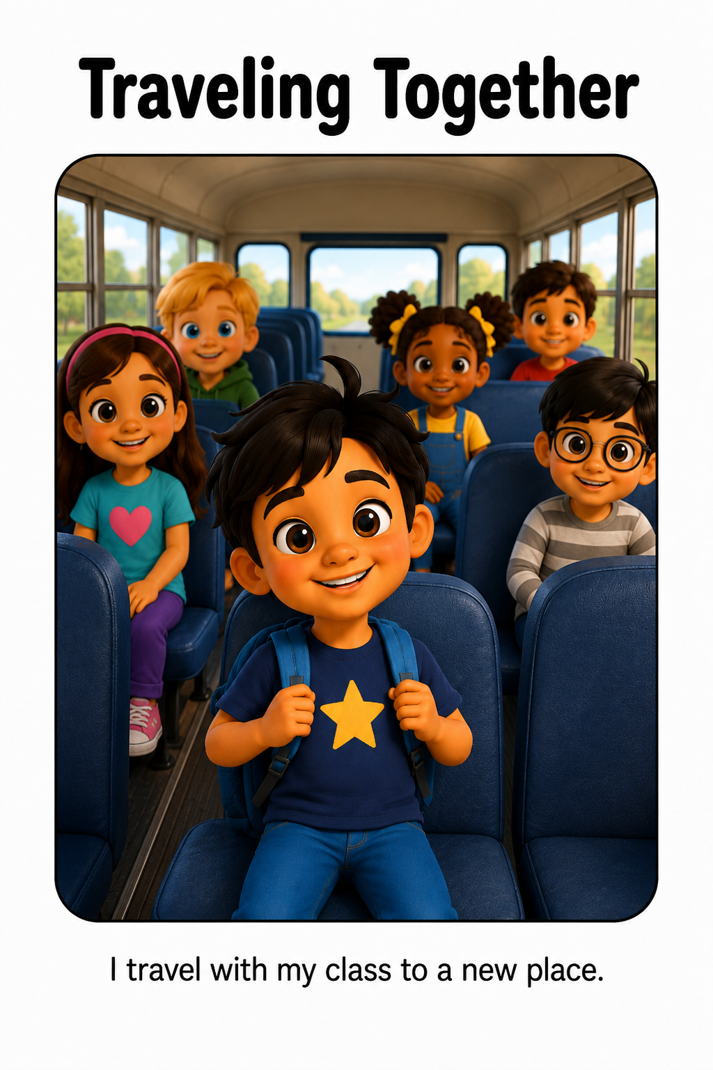 Going on a Field Trip Social Story for Autism | Speech Fuel