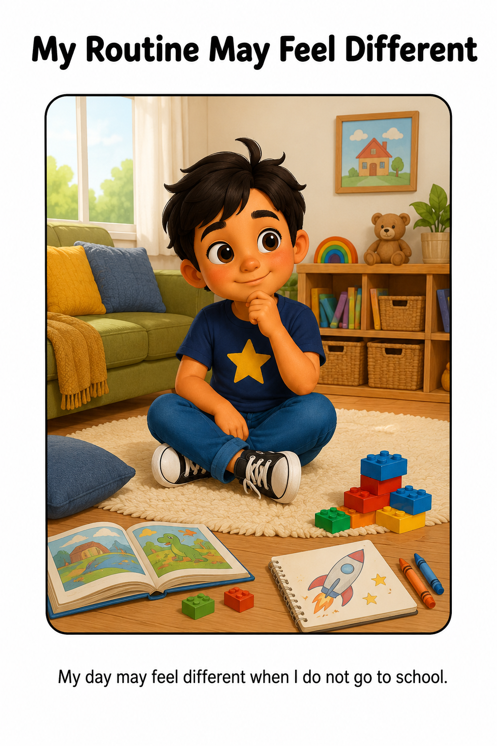 No School on Labor Day Social Story for Autism | Speech Fuel