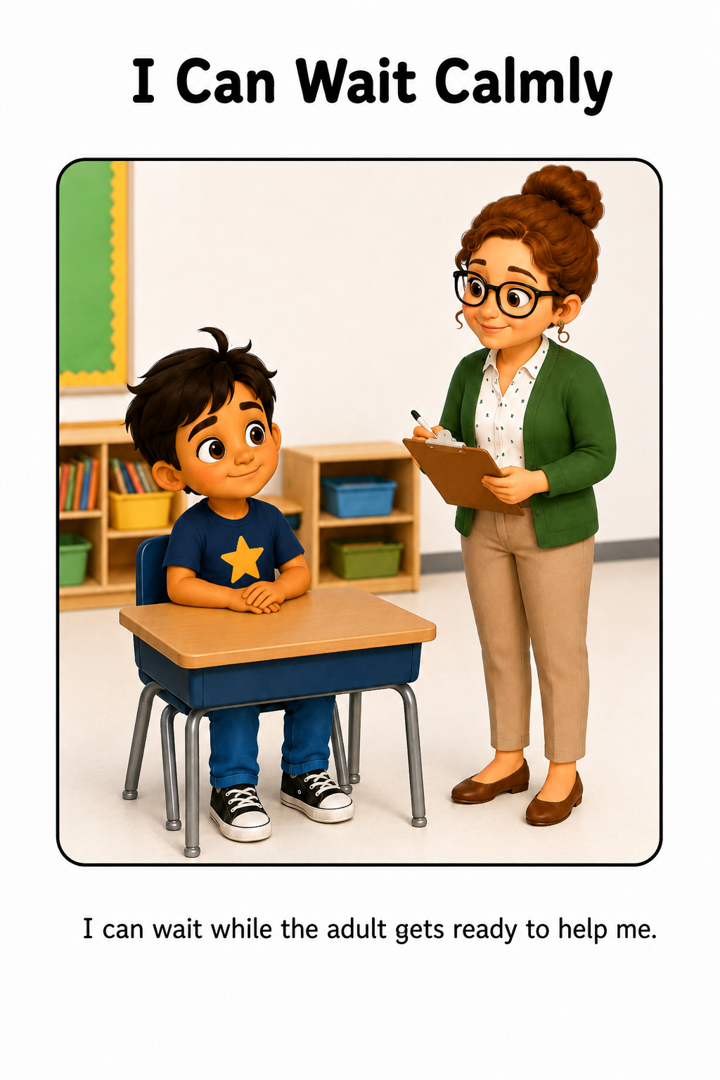 Asking For Help At School Social Story