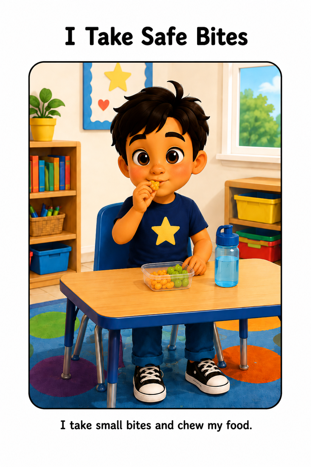 Eating in the Classroom Social Story