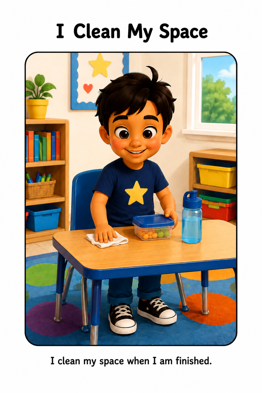 Eating in the Classroom Social Story