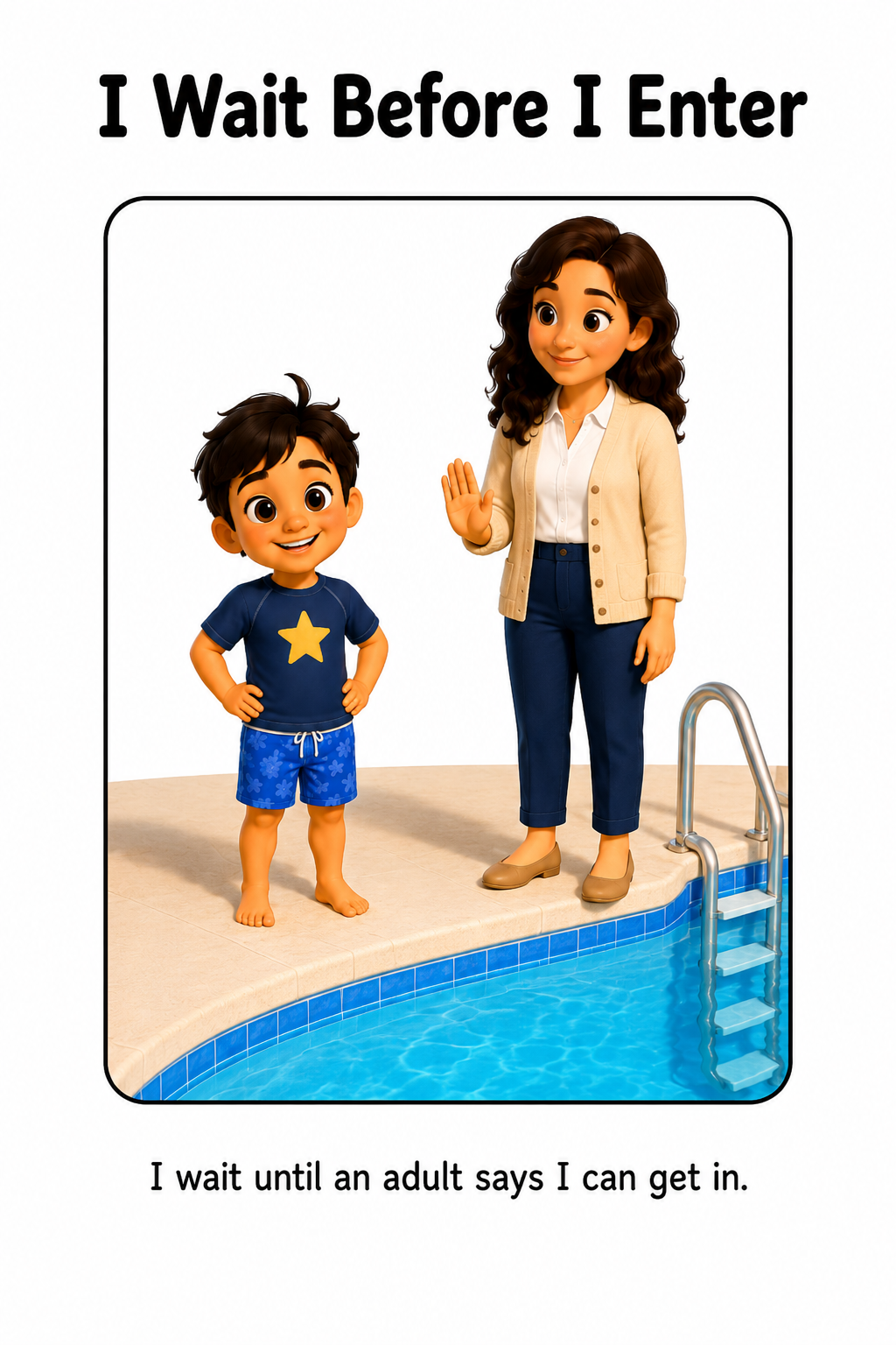 Pool Safety Social Story