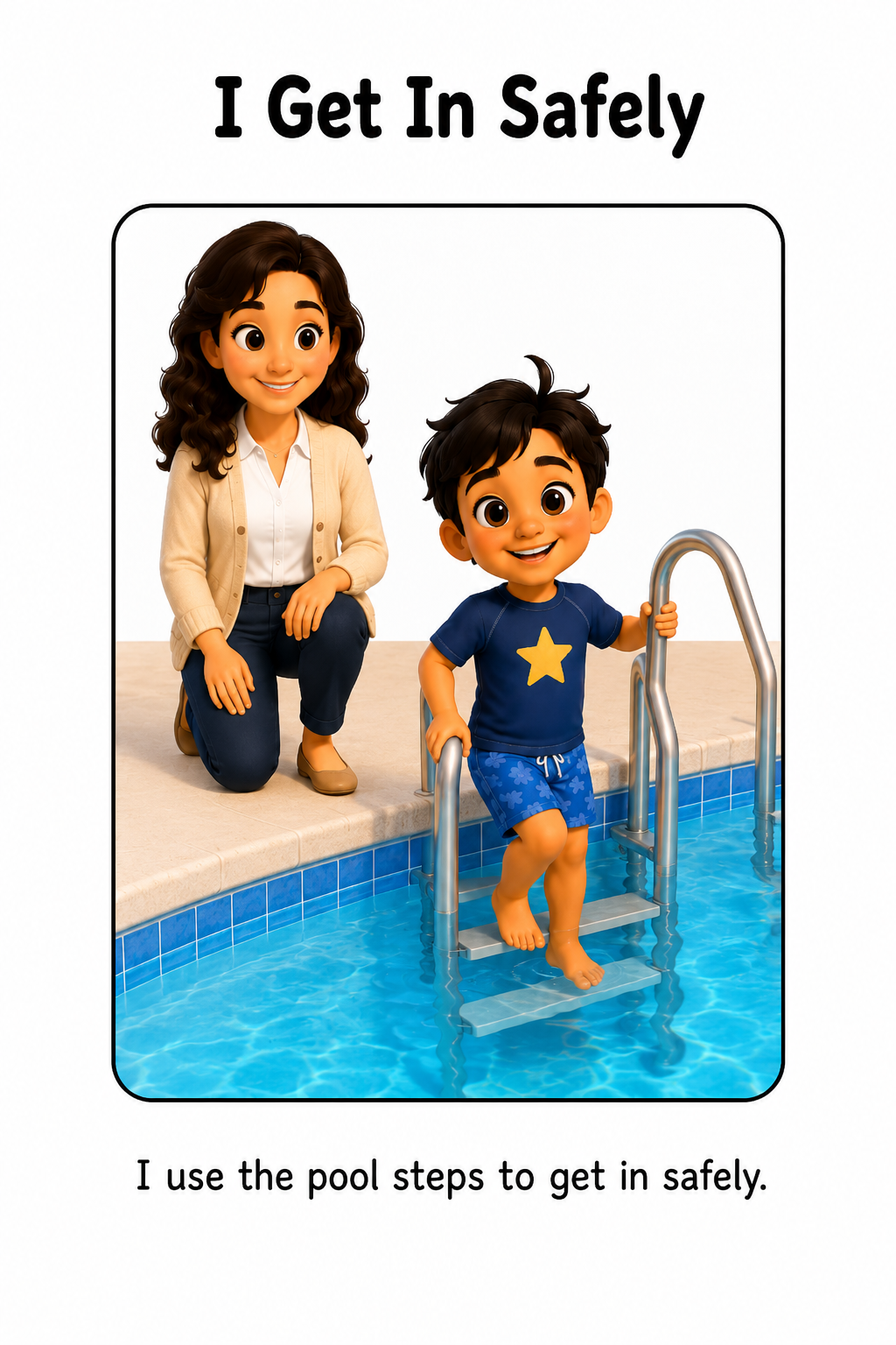 Pool Safety Social Story