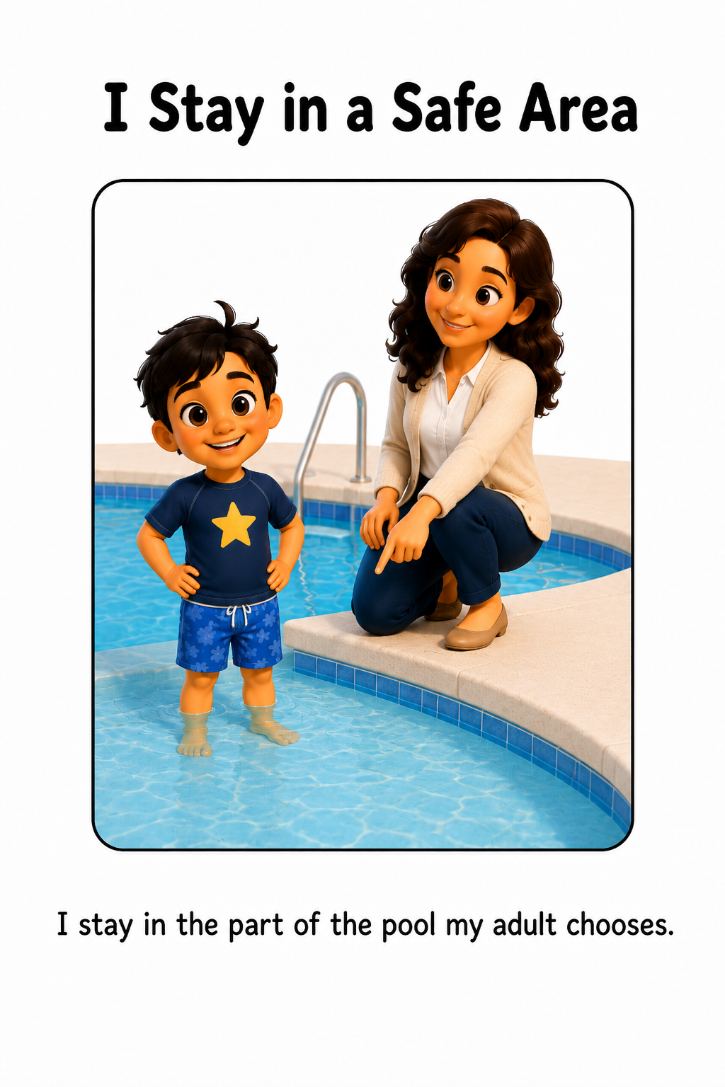 Pool Safety Social Story