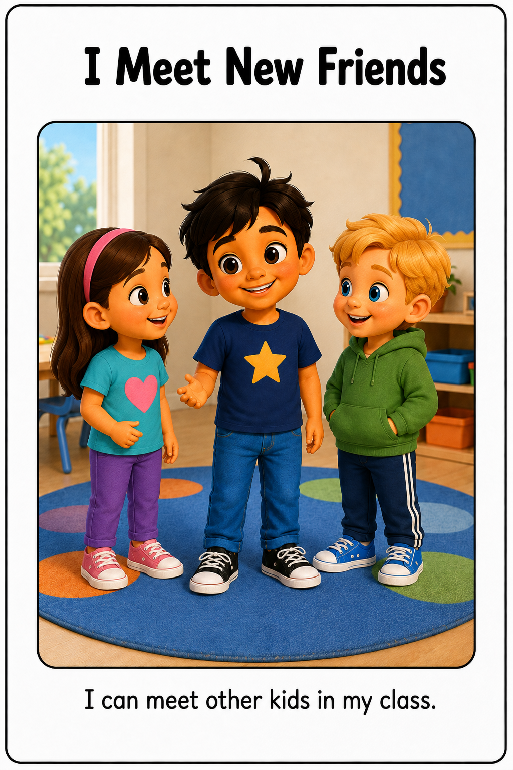 My First Day of School Social Story Autism Back To School Classroom Routine School Anxiety Visual Supports