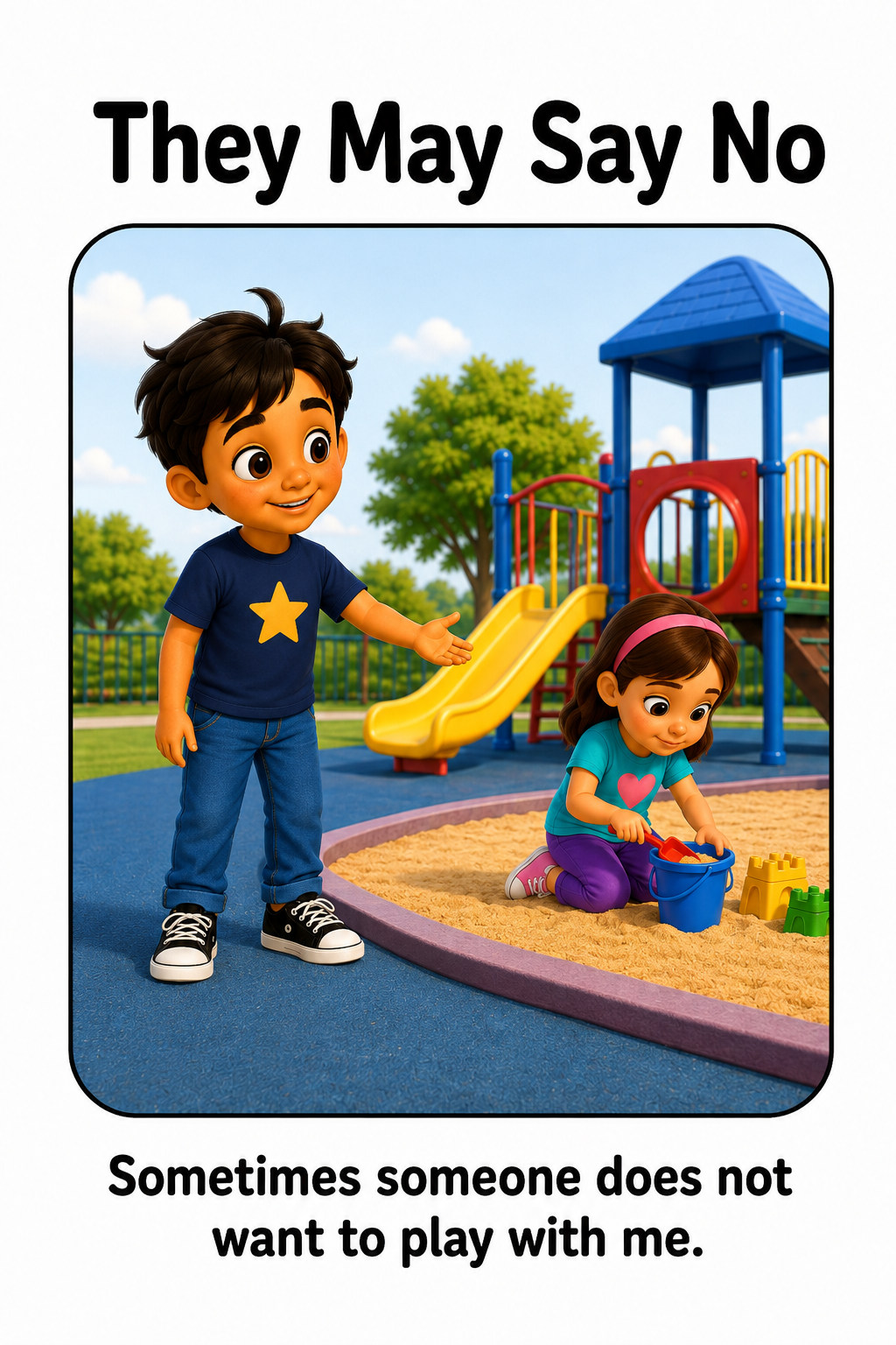 When Someone Does Not Want to Play With Me Social Story