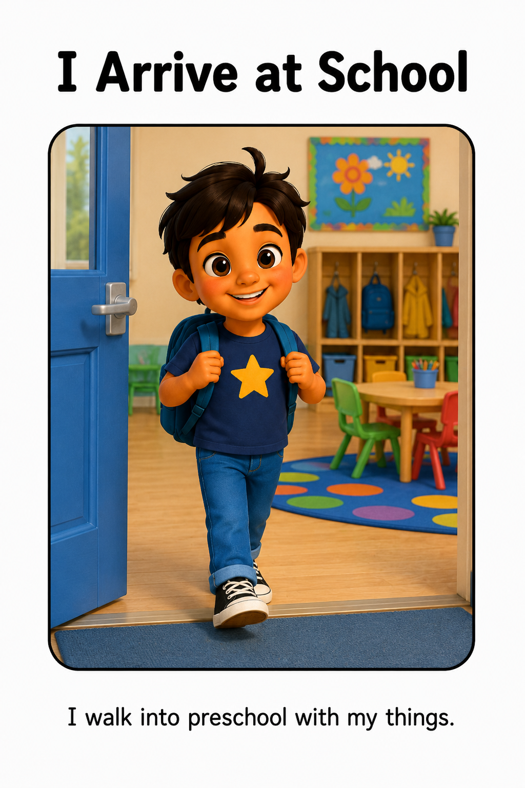 Going to Preschool Social Story