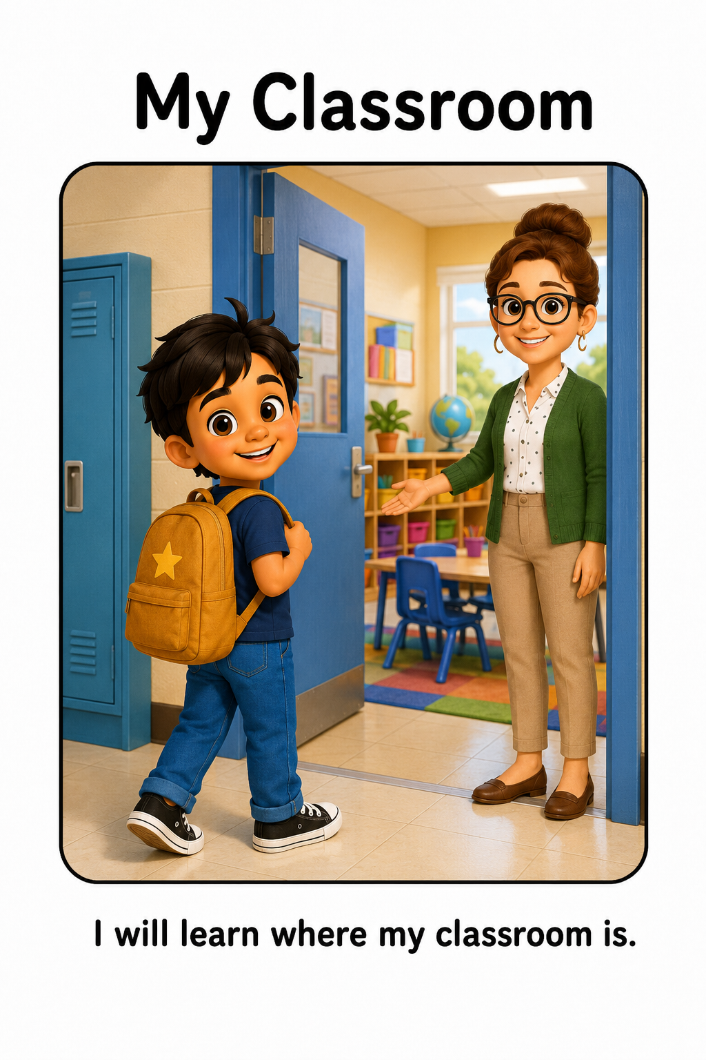 Starting At A New School Social Story