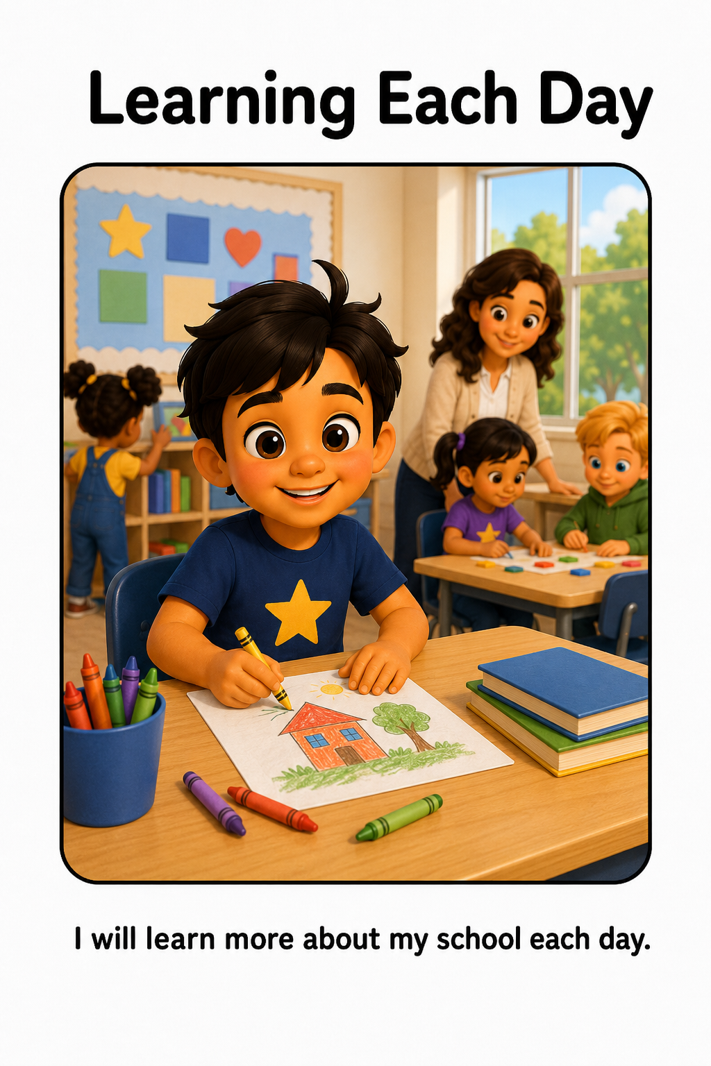 Starting At A New School Social Story