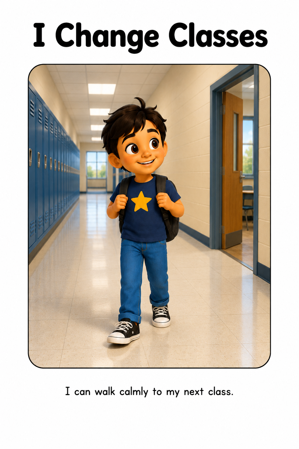 Going To Middle School Social Story
