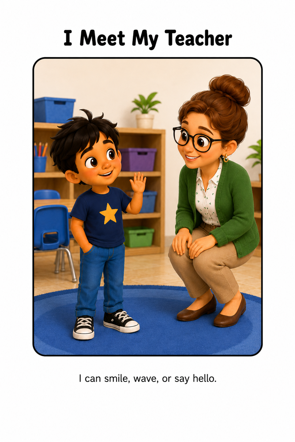 Meeting My New Teacher Social Story