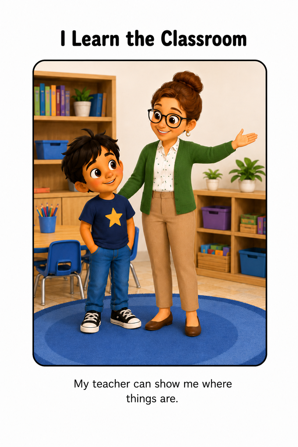 Meeting My New Teacher Social Story