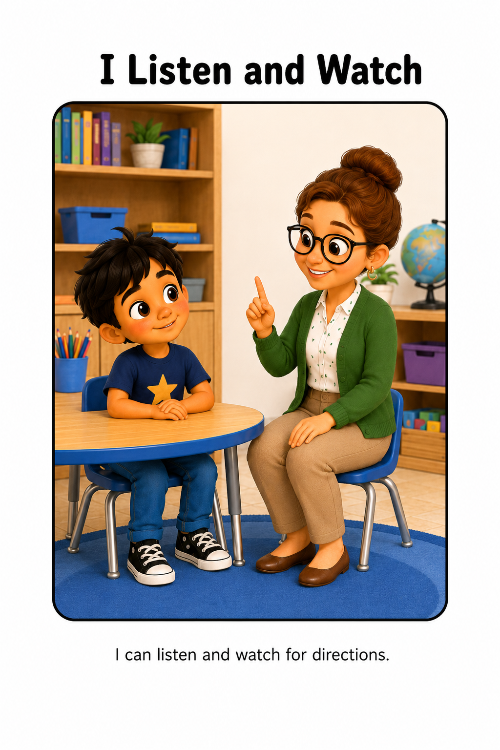 Meeting My New Teacher Social Story
