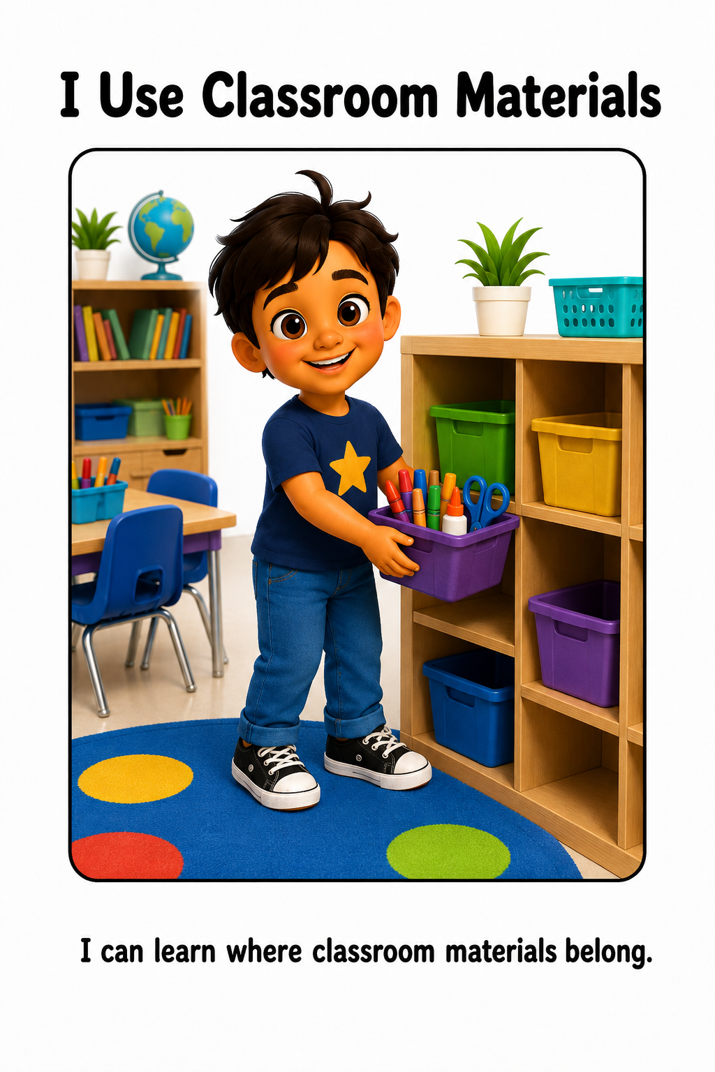 My New Classroom Social Story