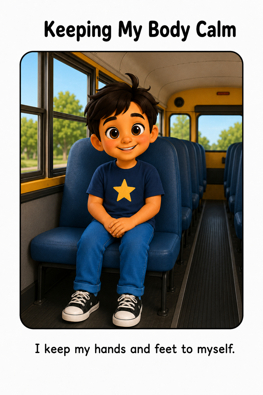 Riding the School Bus Social Story
