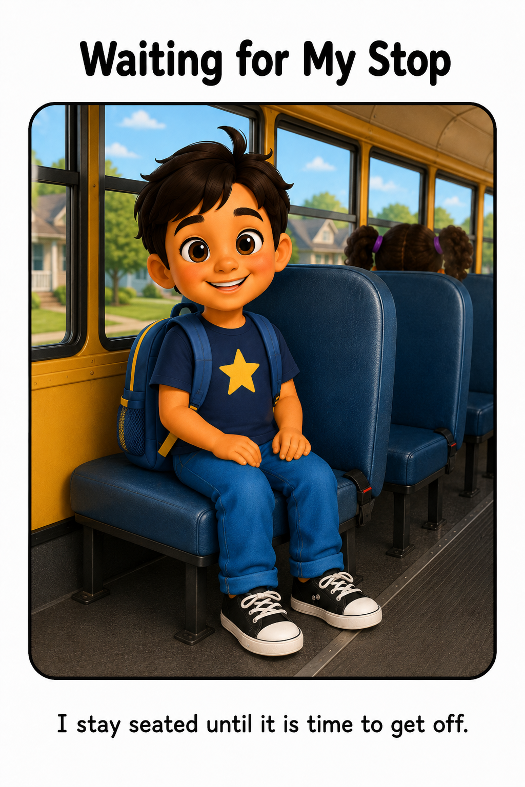 Riding the School Bus Social Story