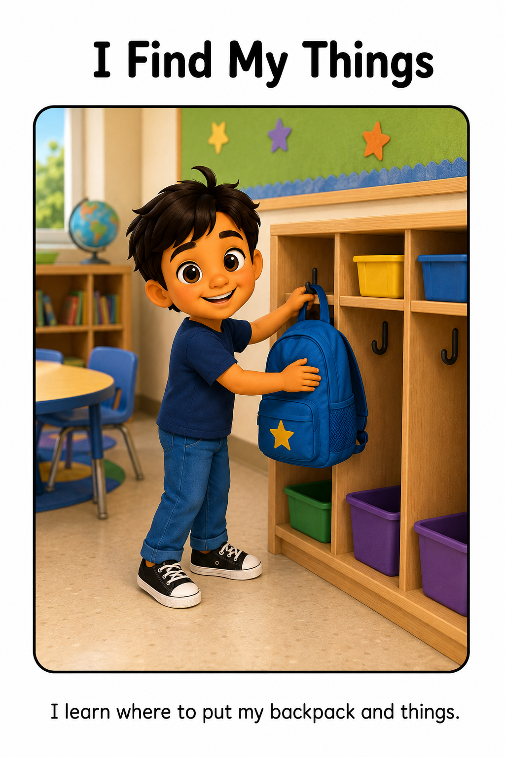 My First Day of School Social Story for Autism | Speech Fuel
