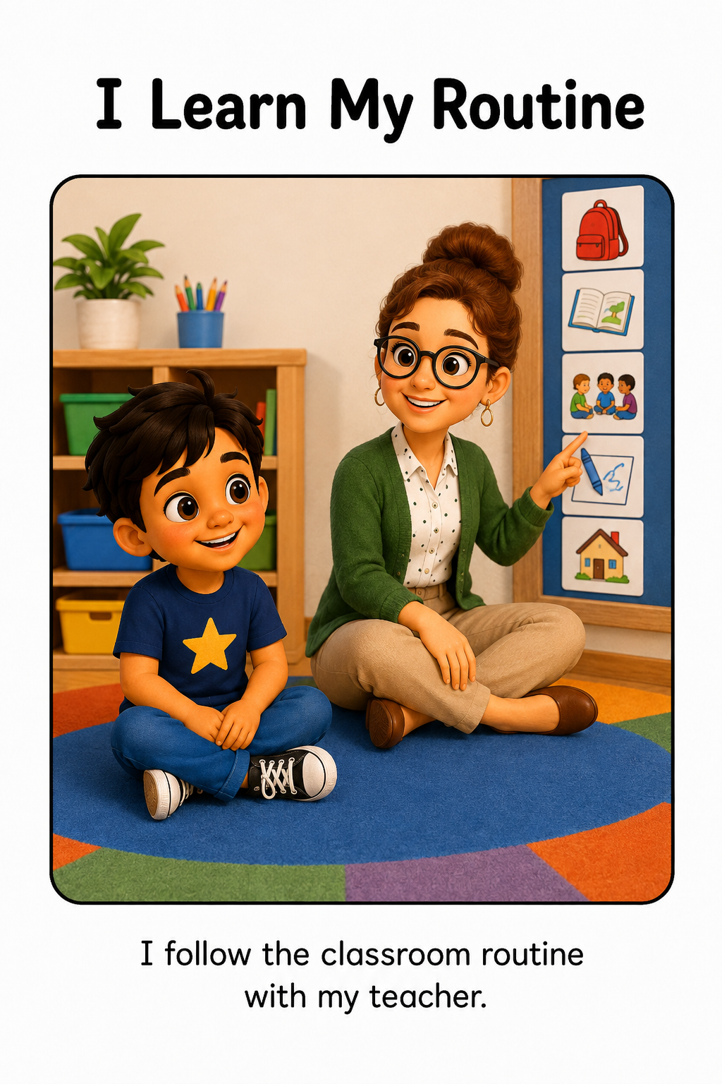 My First Day of School Social Story for Autism | Speech Fuel