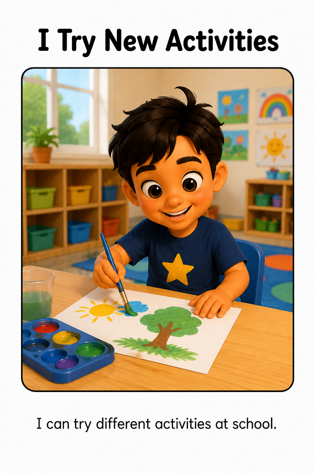 My First Day of School Social Story for Autism | Speech Fuel