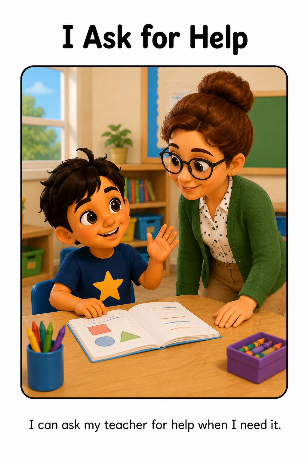My First Day of School Social Story for Autism | Speech Fuel