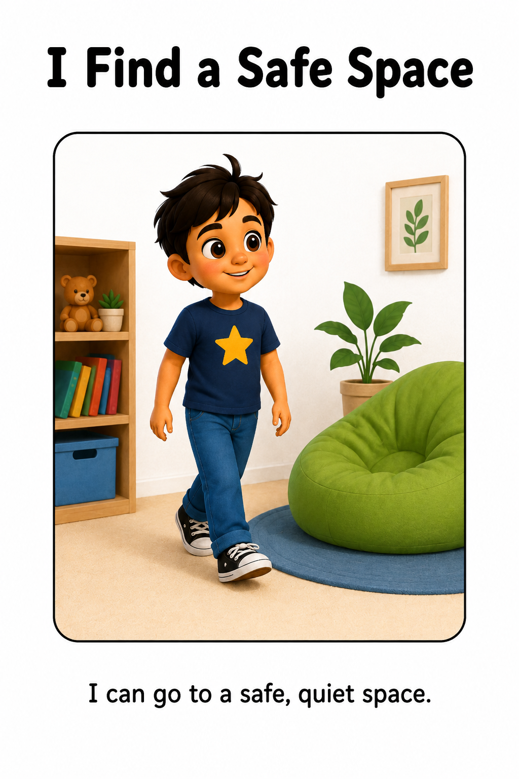 Walking Away When I Am Upset Social Story for Autism