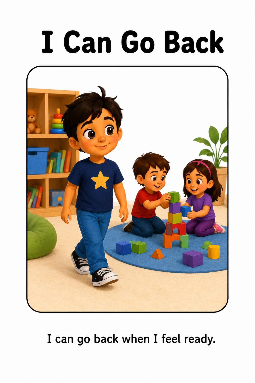 Walking Away When I Am Upset Social Story for Autism