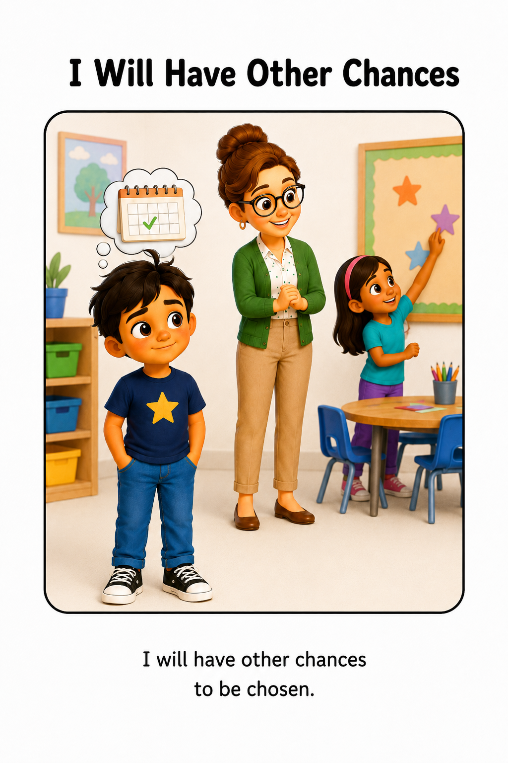 When I Do Not Get Chosen Social Story for Autism | Speech Fuel