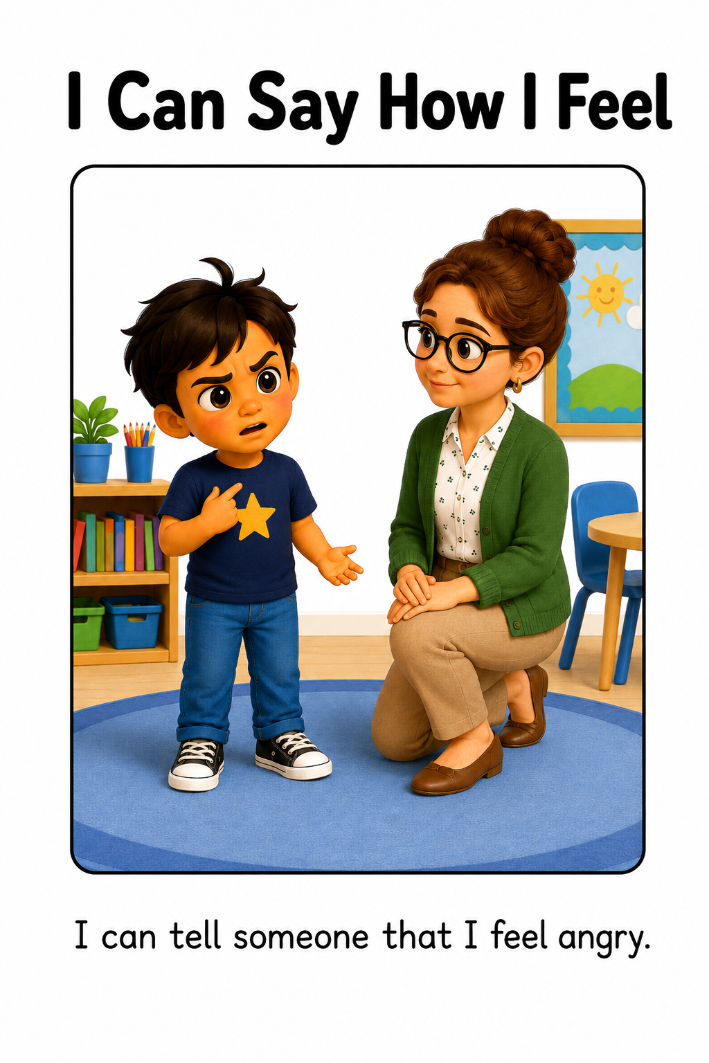 When I Feel Angry Social Story for Autism | Speech Fuel