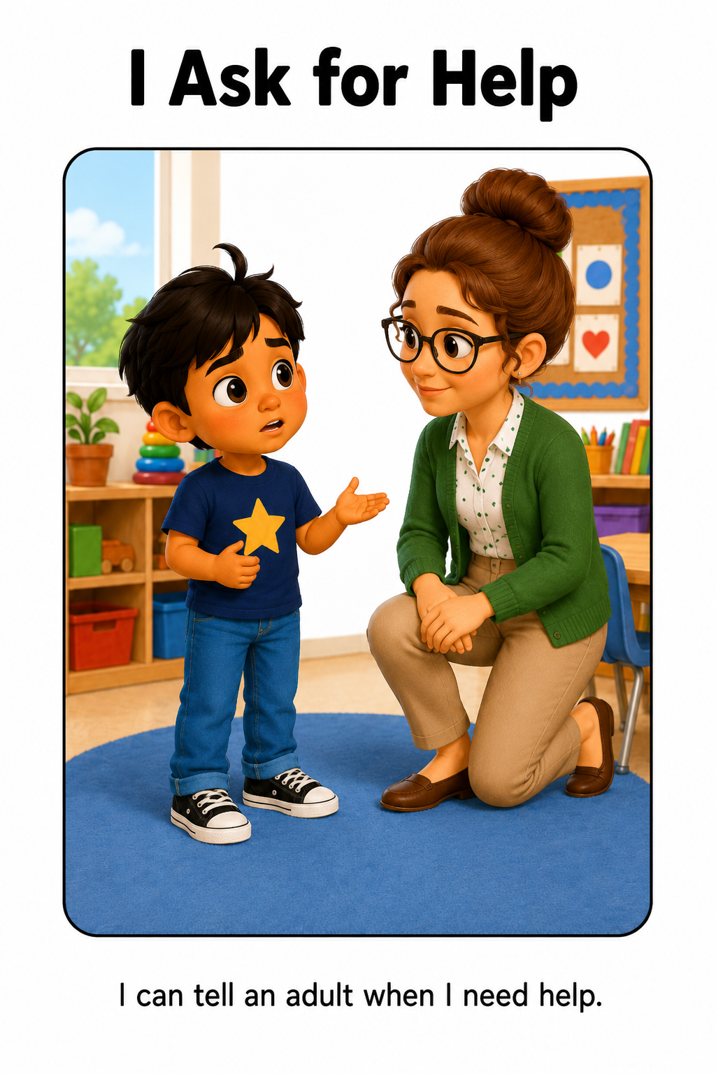 When I Want to Hit Social Story for Autism | Speech Fuel