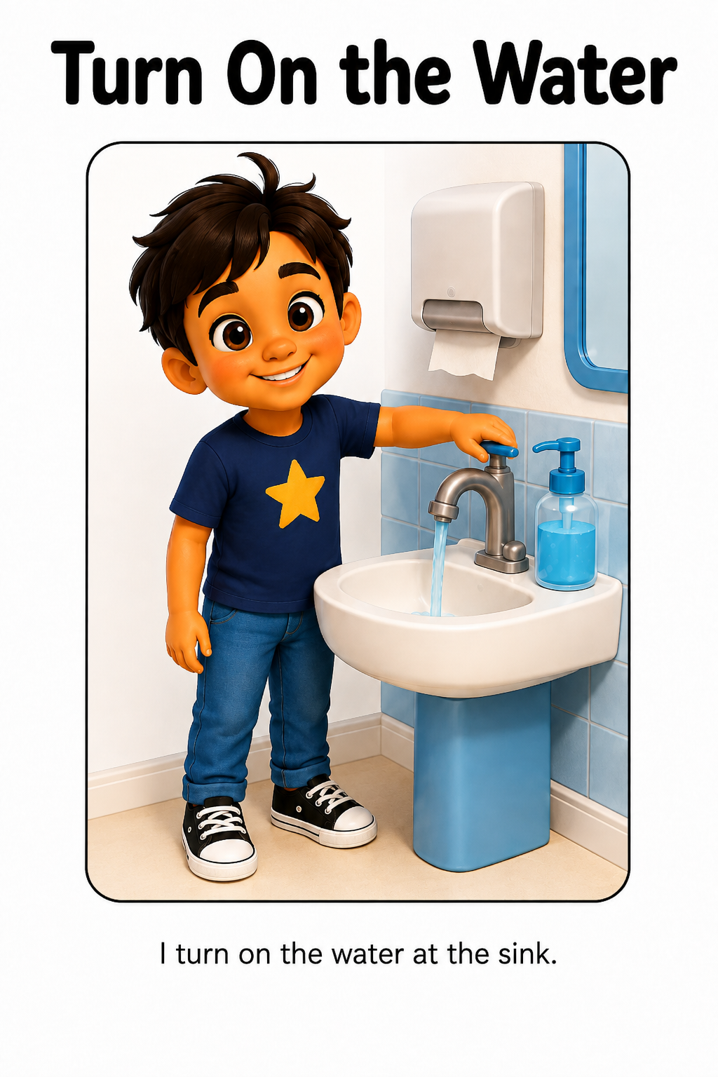Washing My Hands Social Story for Autism | Speech Fuel