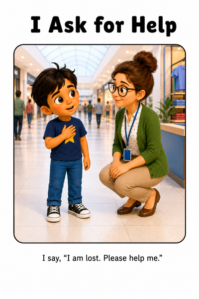 What To Do If I Get Lost Social Story