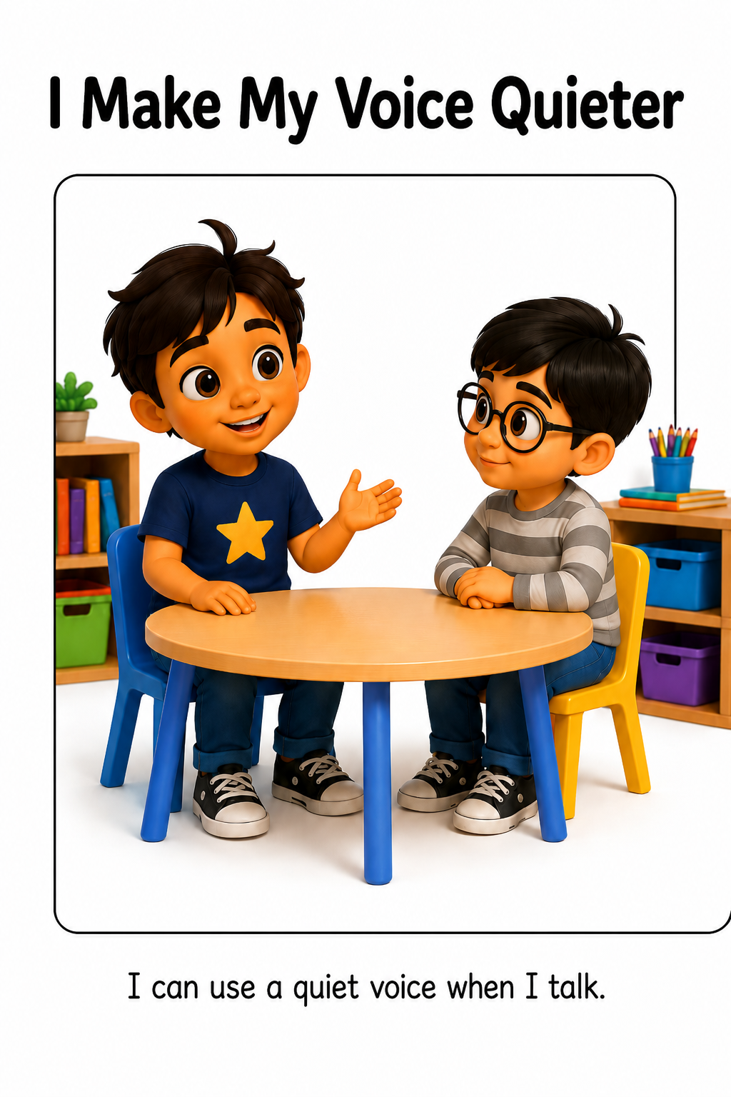 Using a Calm Voice Social Story for Autism | Speech Fuel
