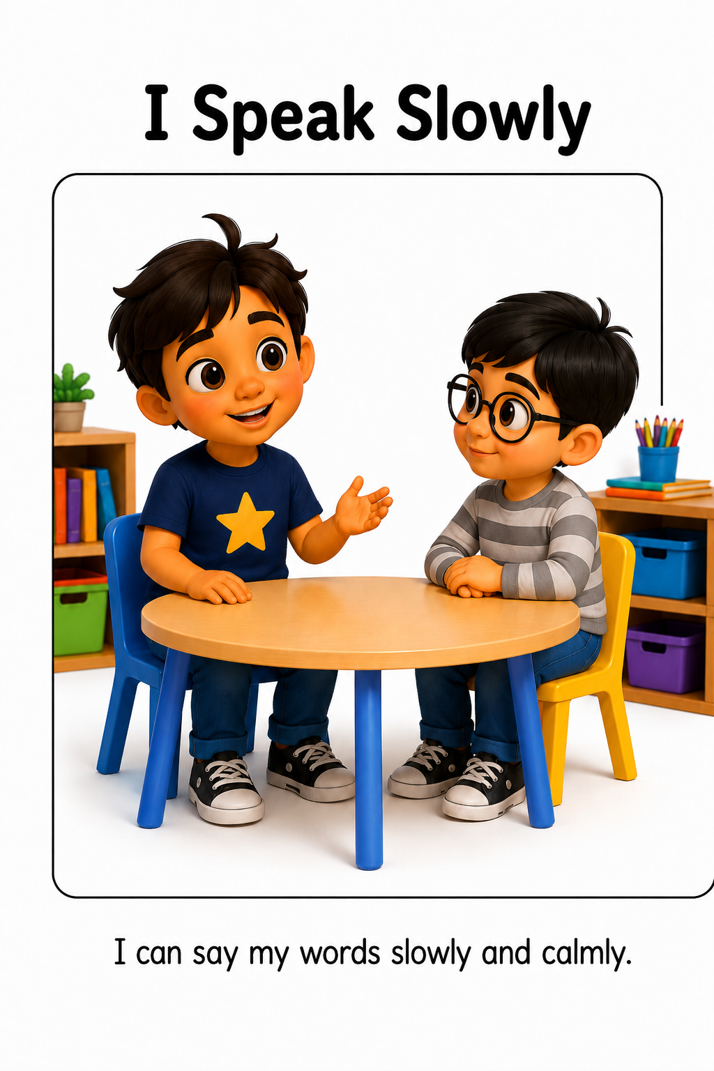 Using a Calm Voice Social Story for Autism | Speech Fuel