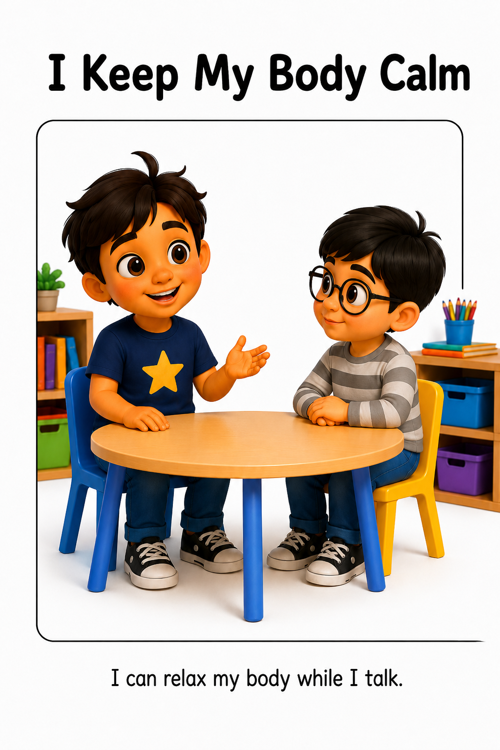 Using a Calm Voice Social Story for Autism | Speech Fuel