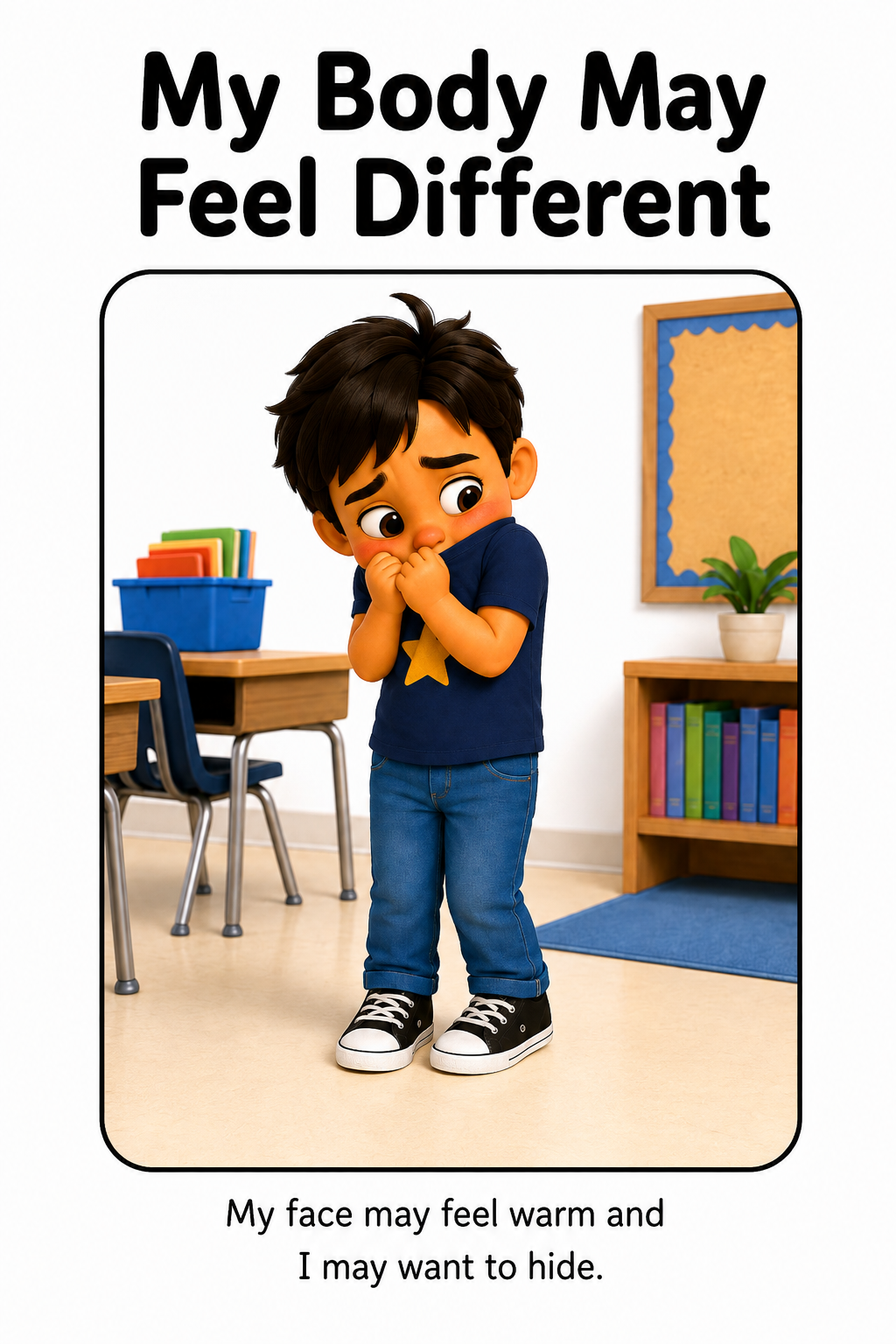 When I Feel Embarrassed Social Story for Autism | Speech Fuel