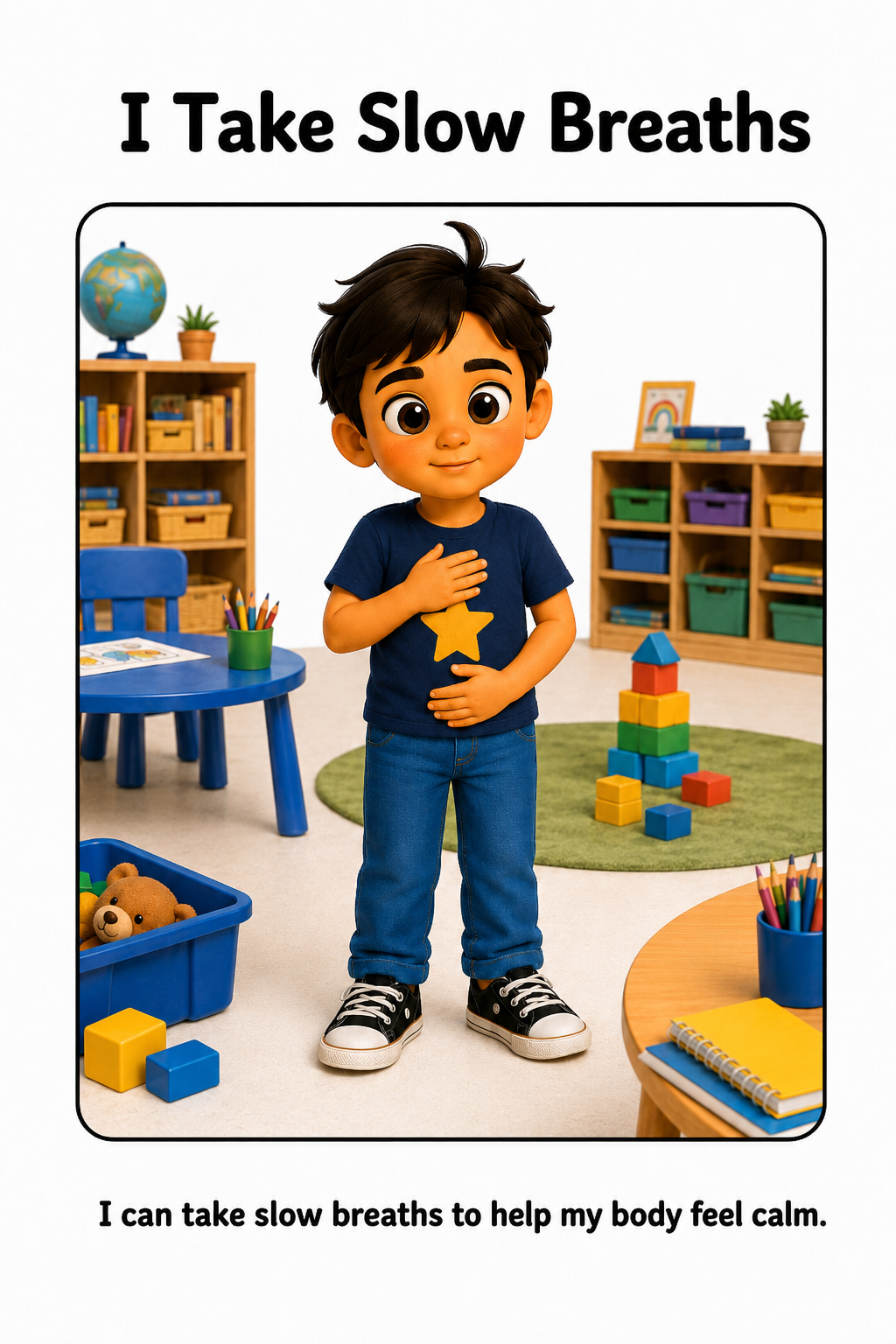 When I Feel Overwhelmed Social Story for Autism | Speech Fuel