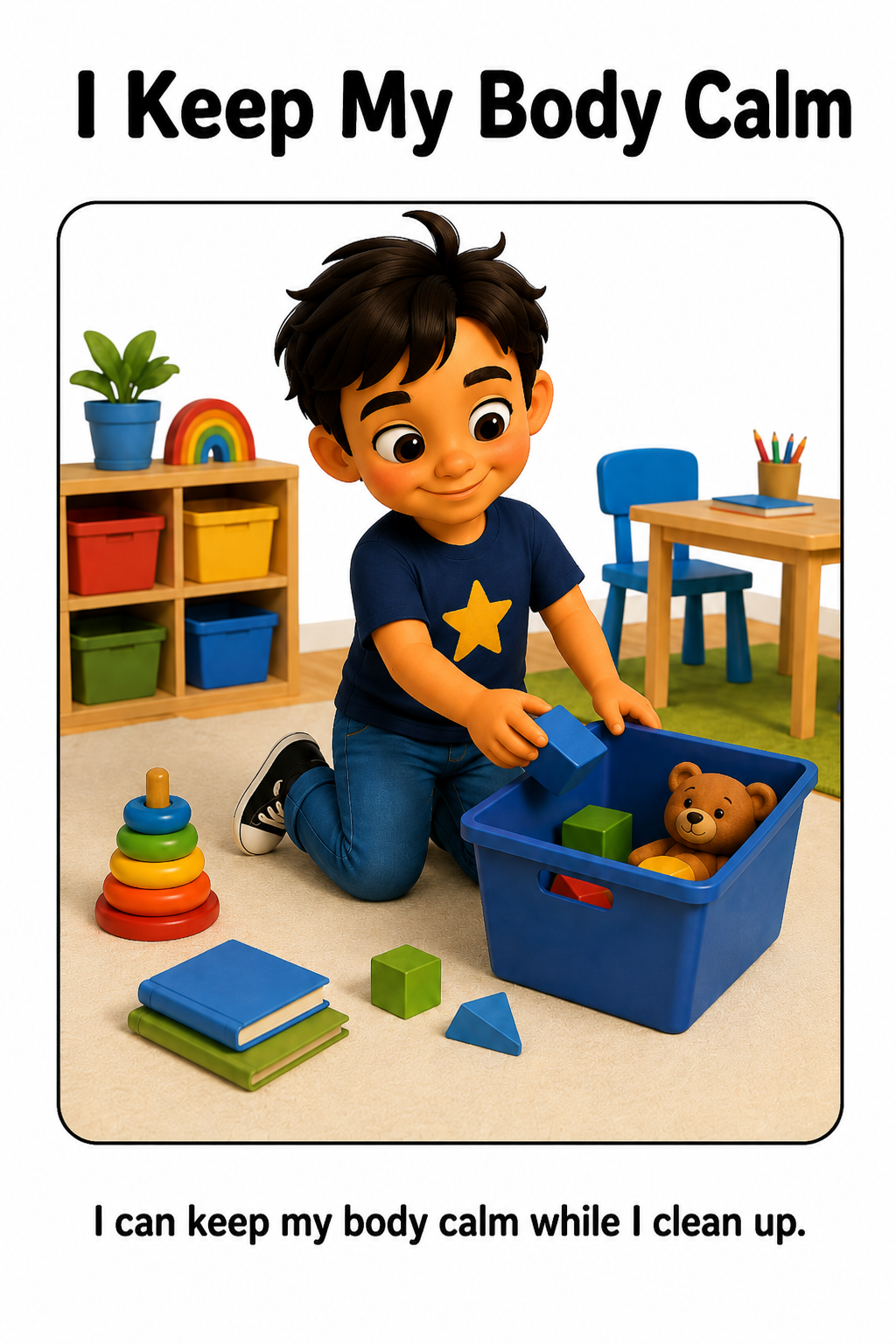 When I Have to Clean Up Social Story for Autism | Speech Fuel